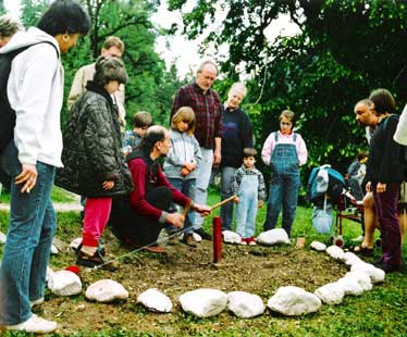 Cetra terrestre realizzata da Walter Maioli e il Centro del Suono al Parco Naturale di Paneveggio